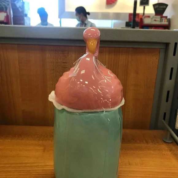 Rae Dunn Vacay Mode Flamingo Mug - Picture 3 of 3